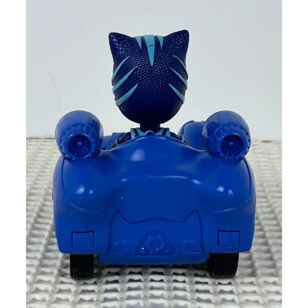 PJ Masks green CATBOY BLUE CAT CAR‎ w/Figure Just Play Toy